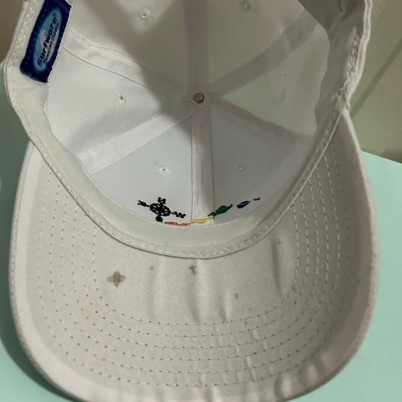 Surfware Hawaiian Classic Hawaii Islands White Snapback Hat Cap - Picture 7 of 8